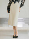 High-Waisted Pencil Skirt