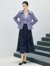 Collared Button Front Long Sleeve Jacket