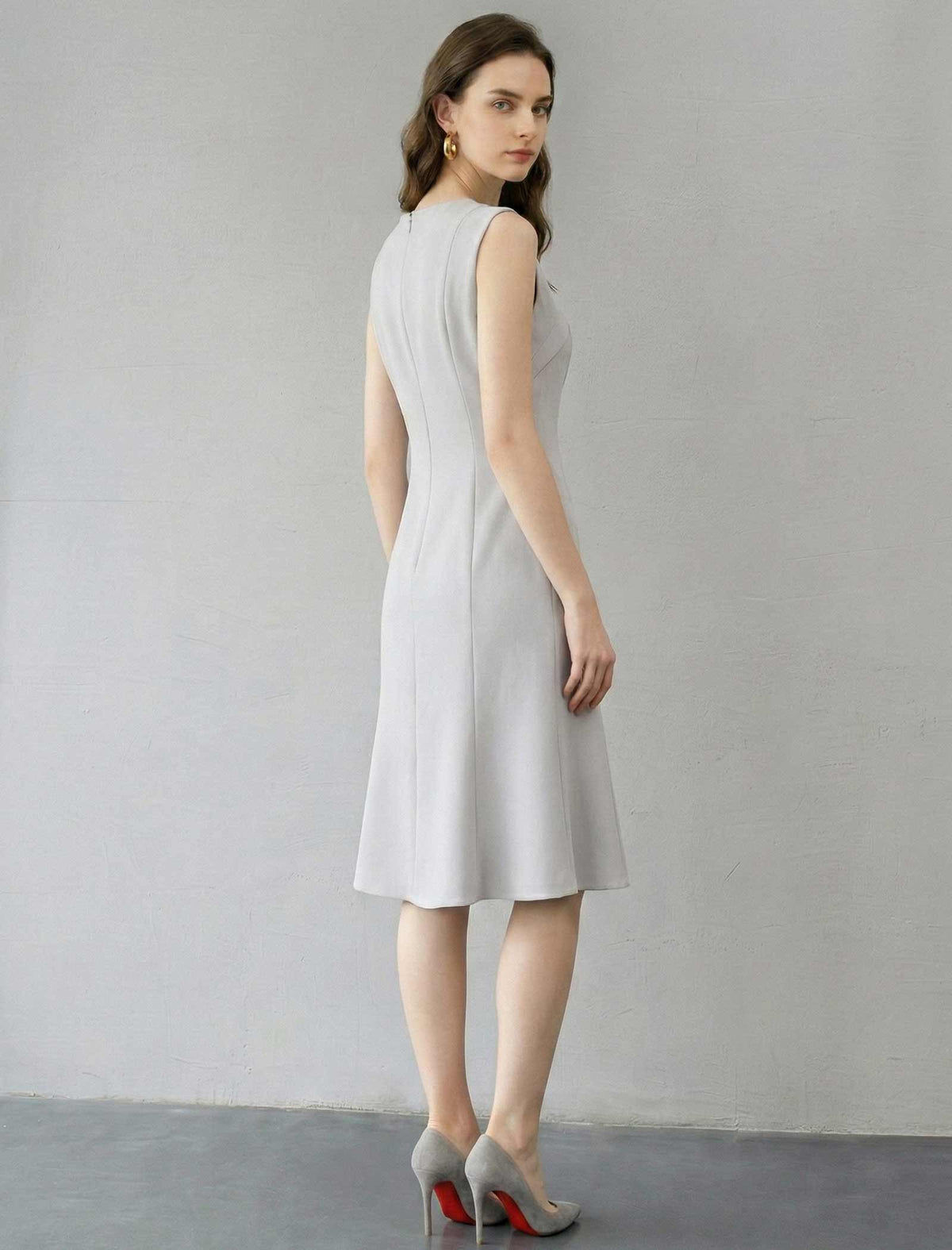 Sleek Mermaid Hem Evening Gown