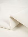 High Waist Pleated Wide Leg White Dress Pants