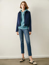 Classic Zip-Front Cropped Top