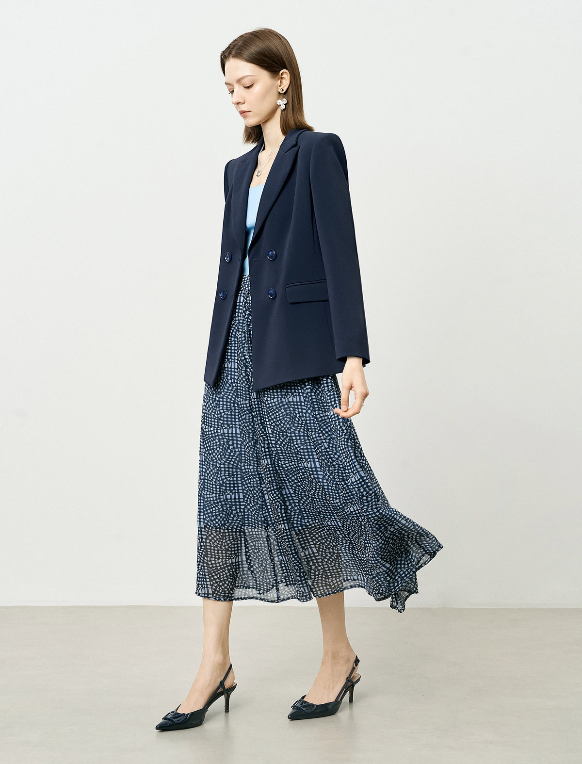 Classic Double-Breasted Blazer