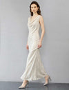 Mulberry Silk Slim Fit Sleeveless Slip Dress