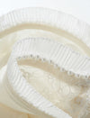 Cream Lace V-Neck Sleeveless Top