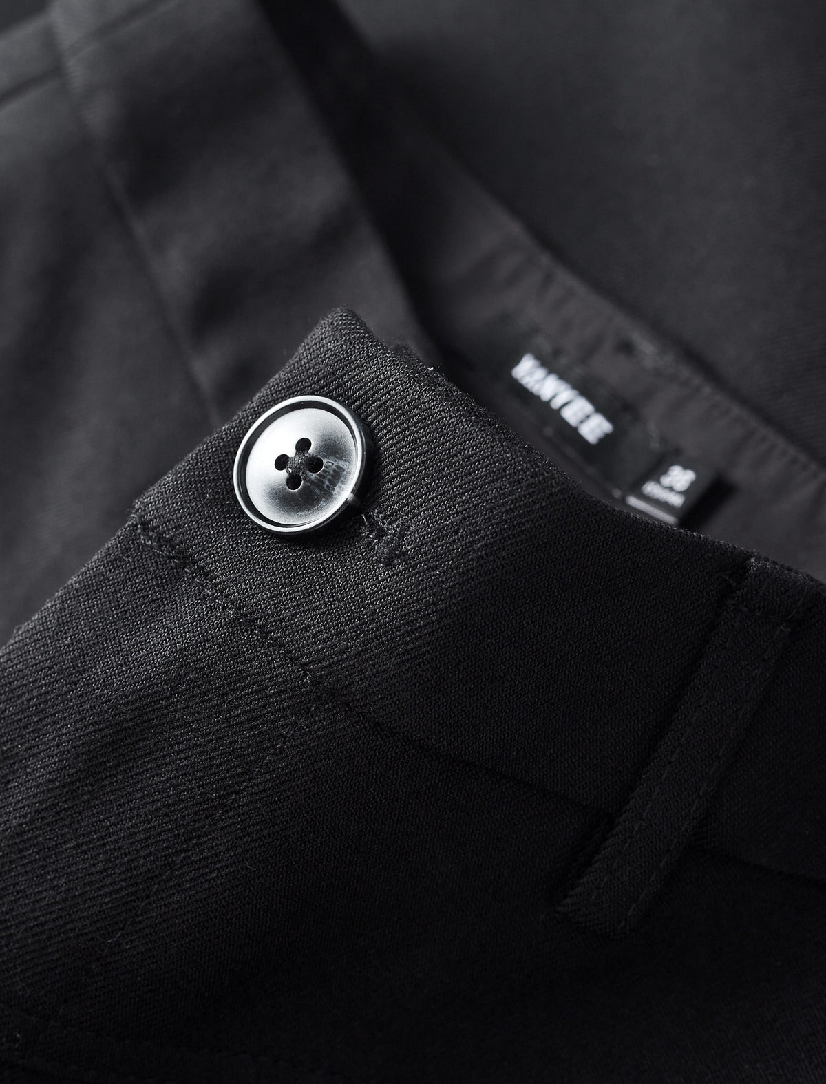 Black Slim Fit Professional A-Line Midi Skirt