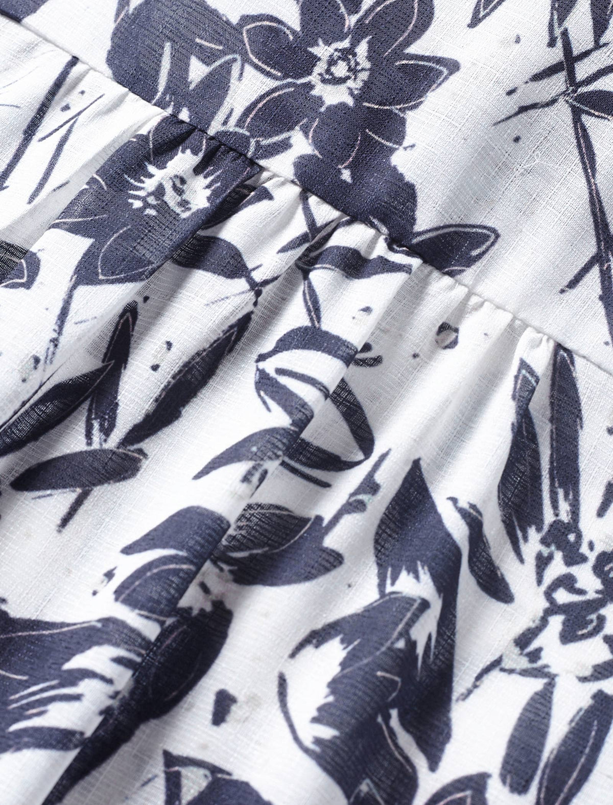 Floral Print Button Down Shirt