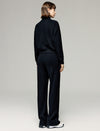 Classic Knit Wide-Leg Pants