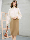 Minimal Pencil Skirt