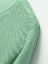 V-Neck Short Sleeve Knit Top