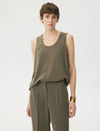 U-Neck Sleeveless Tank Top