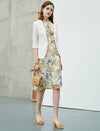 Floral Silk Dress