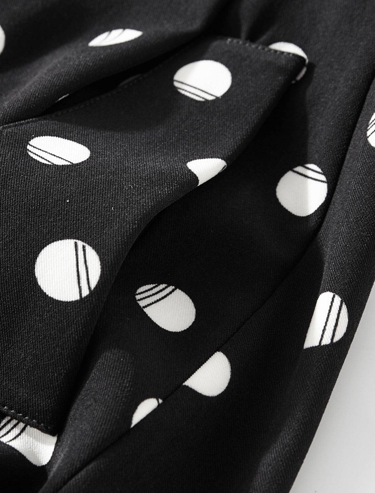 Polka-Dot Shirt Dress
