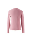 V-Neck Long Sleeve Button-Front Knit Cardigan