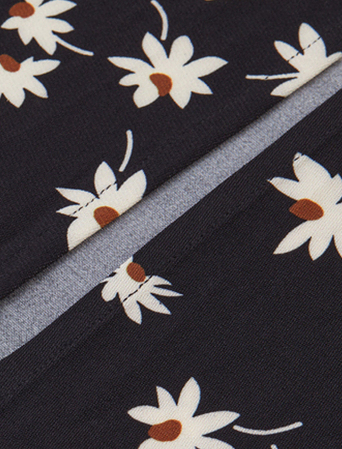 Floral Print Wrap Side Slit Midi Dress