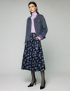 Classic Floral Print Skirt