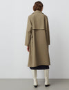 Double-Breasted Relaxed Fit Trench Coat