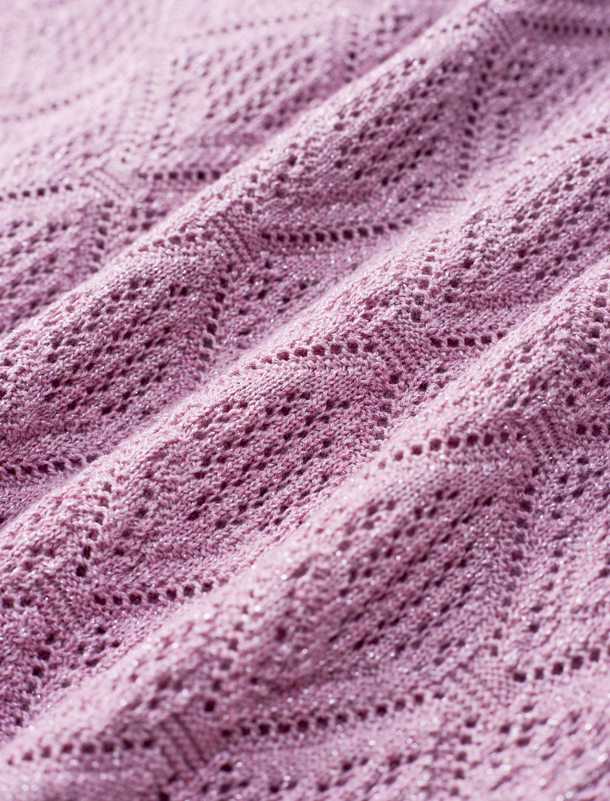 Diamond Open Knit Cardigan