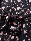 Floral Wrap Midi Dress