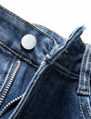 Straight-Leg Cropped Jeans