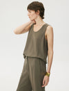 U-Neck Sleeveless Tank Top