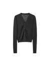 Lightweight Solid Color V-Neck Knit Cardigan