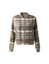Wool Blend Cropped Jacket
