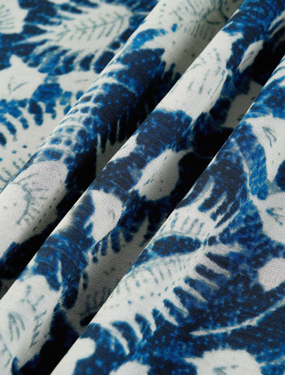 Floral Print Asymmetrical Midi Skirt