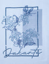 Embroidered Sequin Flowers T-Shirt