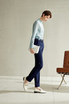 Mixed Pattern Button Down Blouse