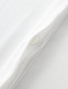 Frill Mock Neck Semi-Sheer Sleeve Blouse