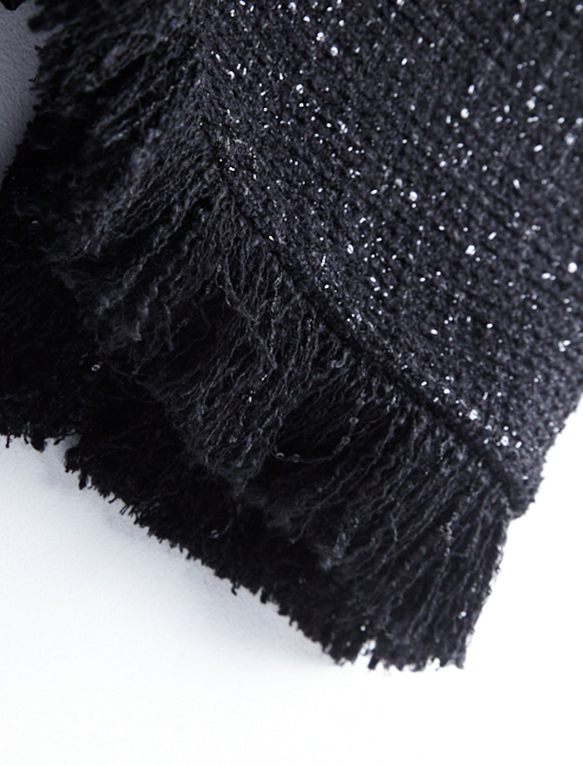 Black Slim Fit Wool Midi Pencil Skirt