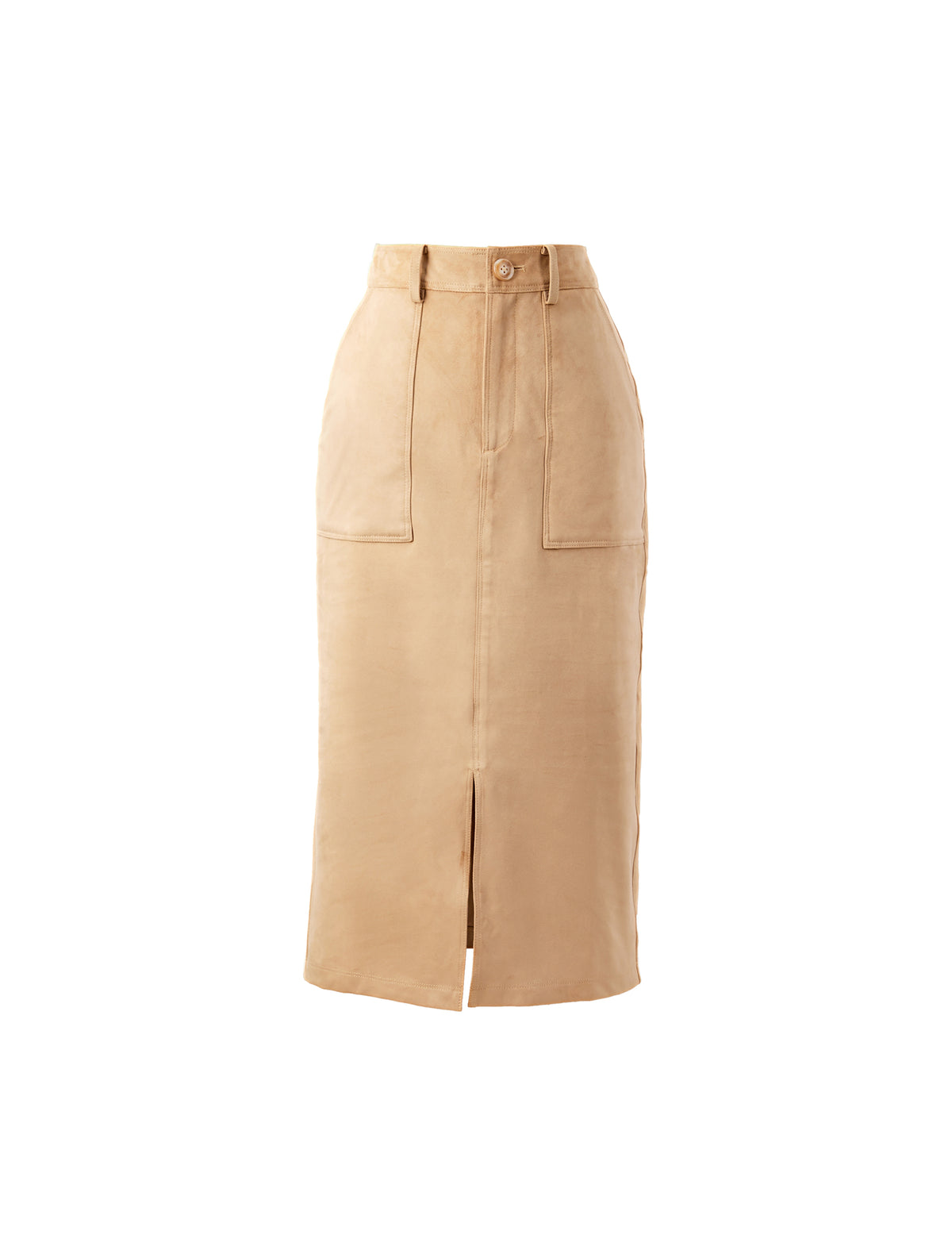 Classic Refined Straight-Fit Skirt