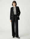 High-Waisted Wide-Leg Pants