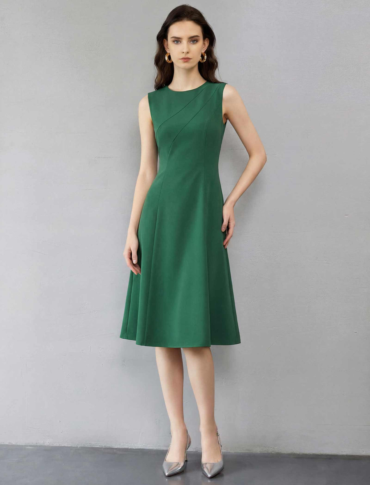 Sleek Mermaid Hem Evening Gown