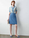 Elegant Workwear A-Line Skirt