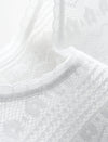 Chiffon Round Neck Sleeveless Top