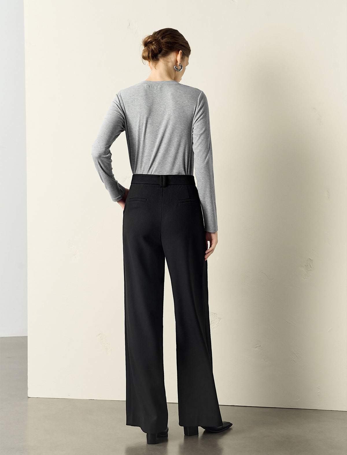 High-Waist Wide Leg Pants