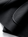 Charcoal Grey Wool Blend Jacket