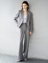 Wide-Leg Tailored Pants