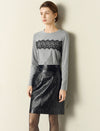 Faux Leather Mini Skirt