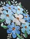 Sequin Floral Embroidered T-Shirt