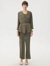 Wide Leg Straight Pants