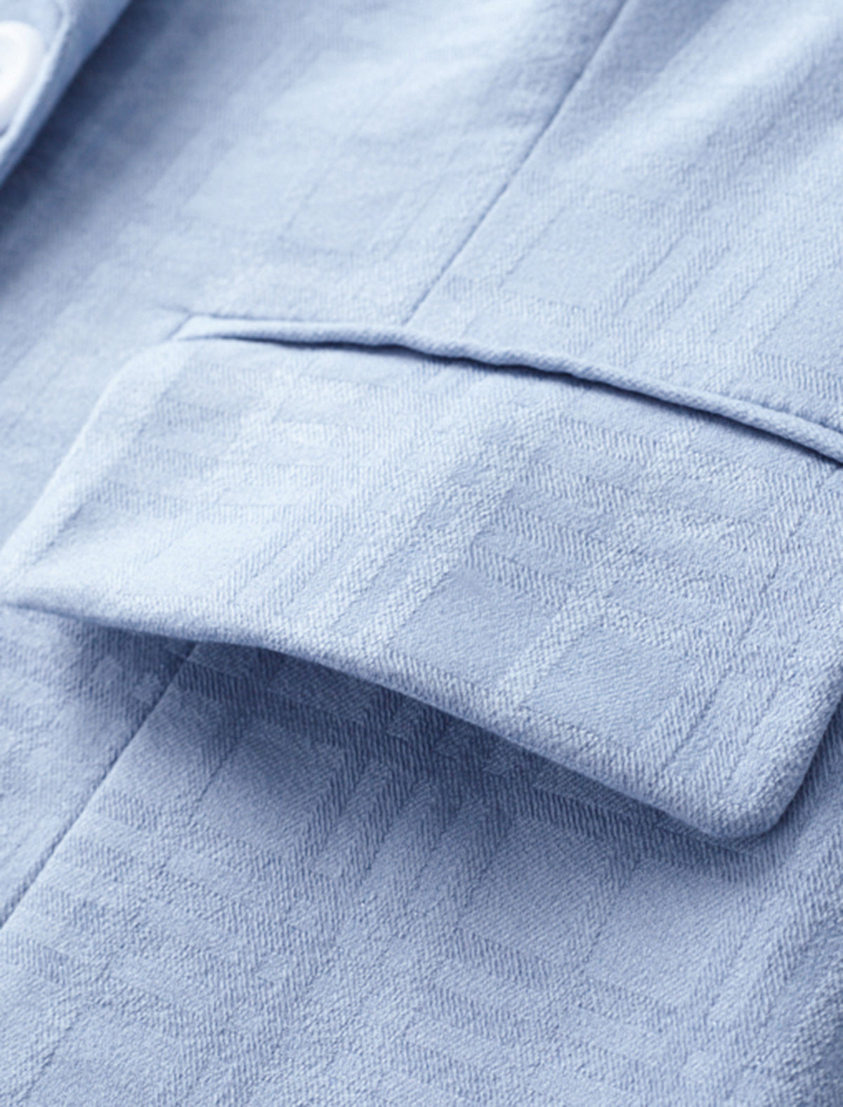 Three-Quarter Sleeve Lapel Blazer