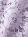 Lace V-Neck Ruffle Detail Puff Sleeve Top