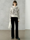 Embroidered Wool-Blend Sweater