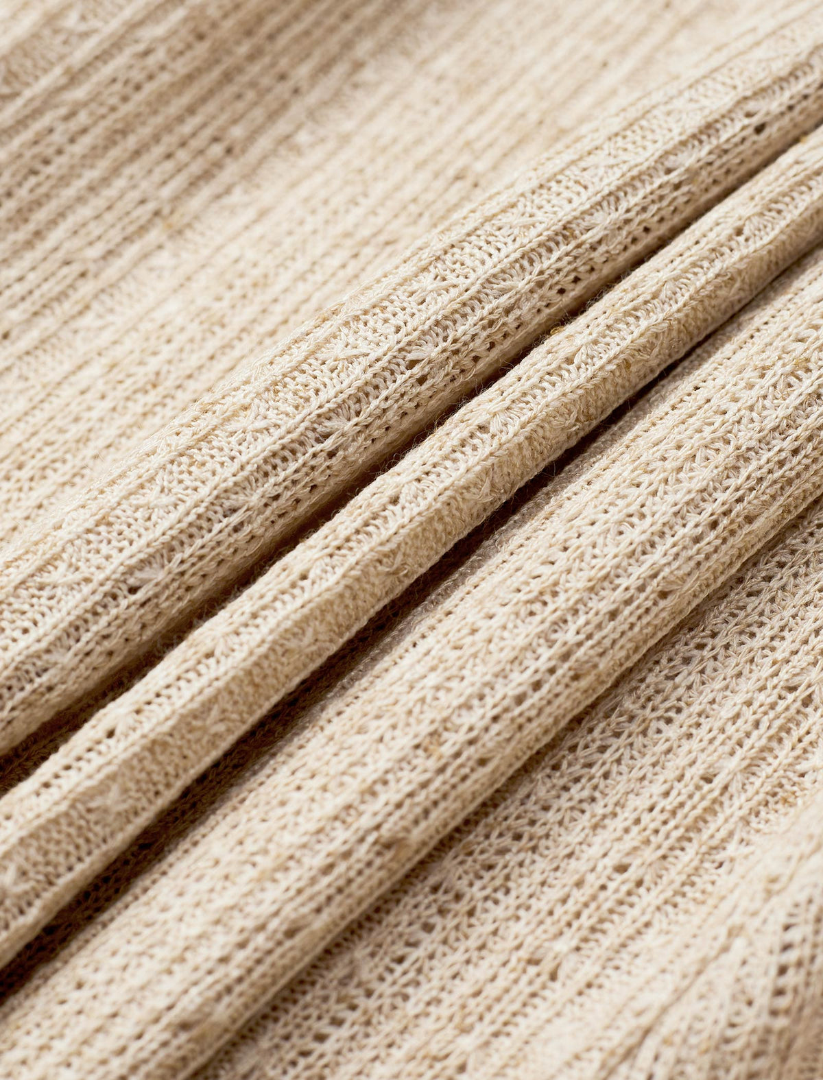 Slim Fit Long-Sleeve Lightweight Knit Top