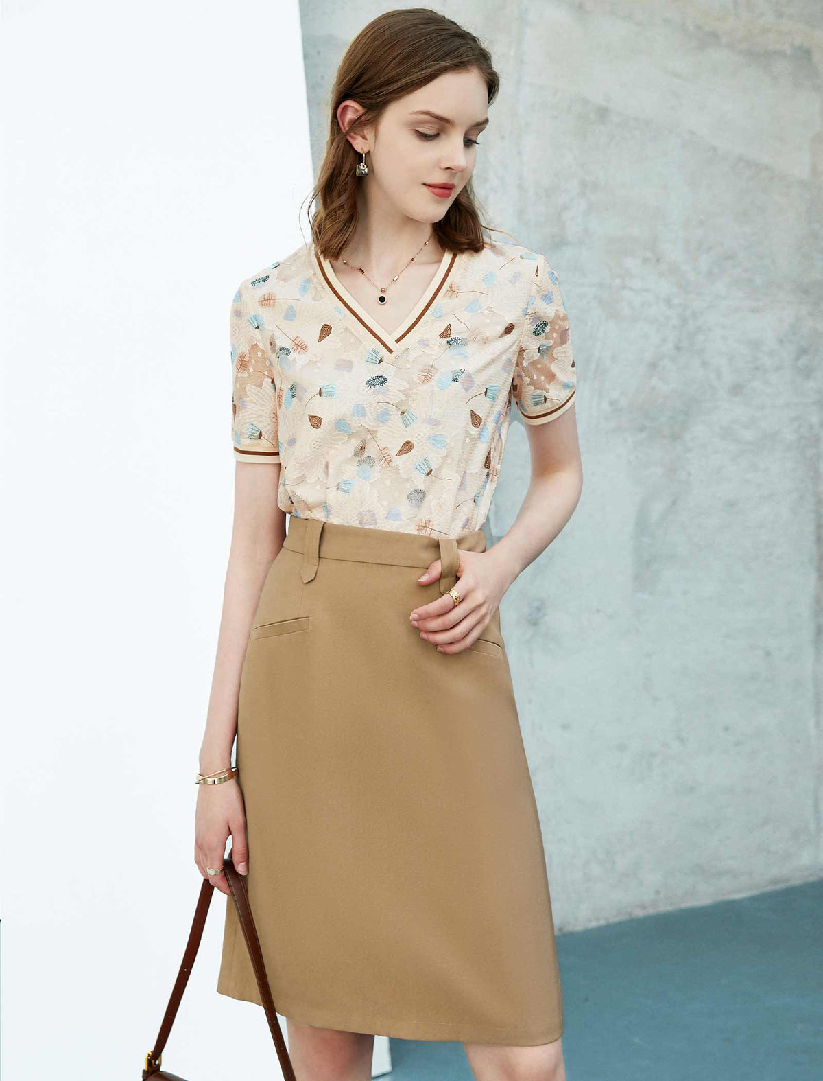 Minimal Pencil Skirt