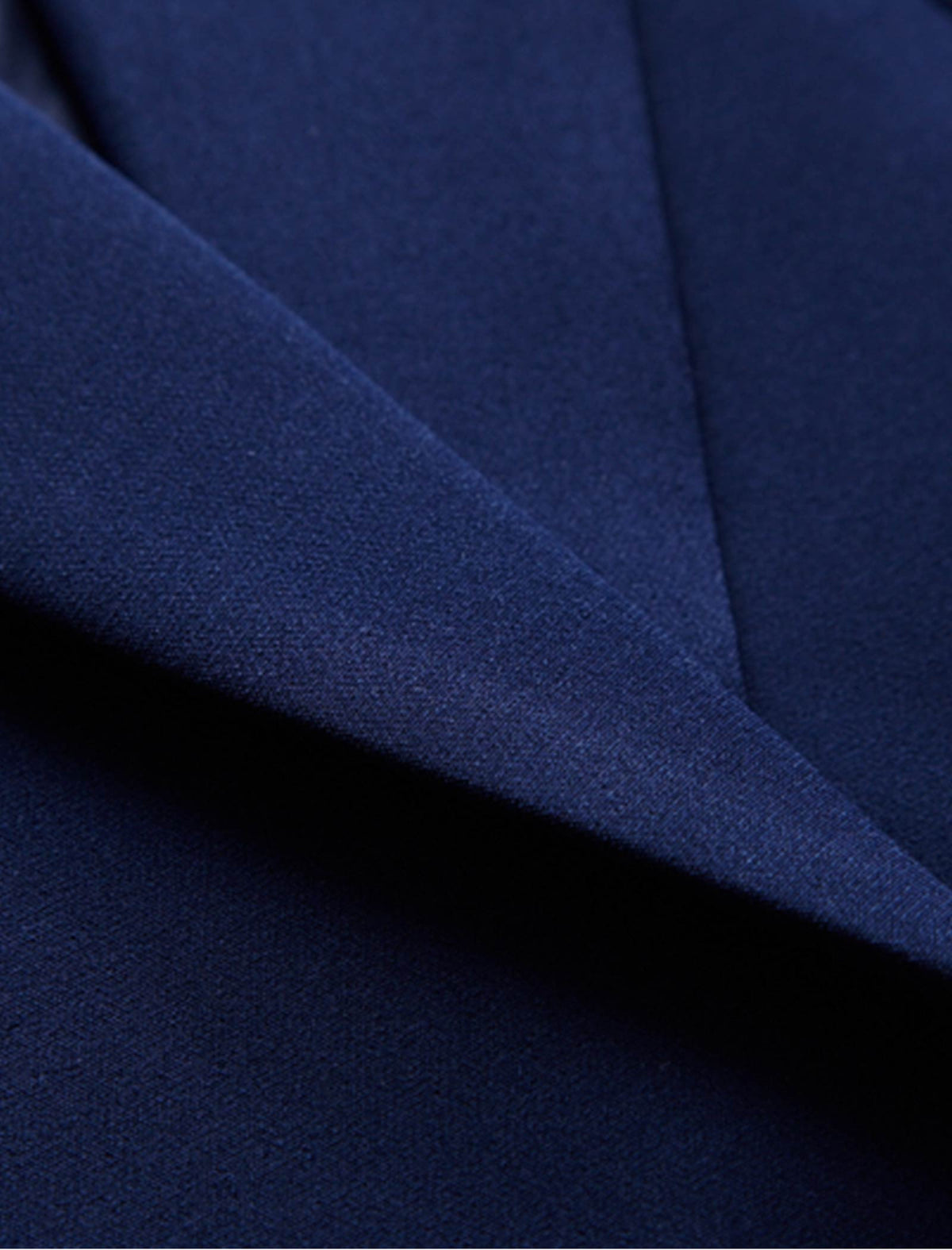 Classic Single Button Tailored Blazer