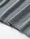 100% Wool Mock Neck Knit Top
