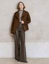 All-Over Sequin Turtleneck Long-Sleeve Top